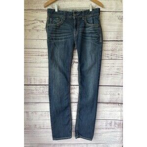 Buckle Black 3 Straight Leg Jeans Men's 30 32 Stretch Denim